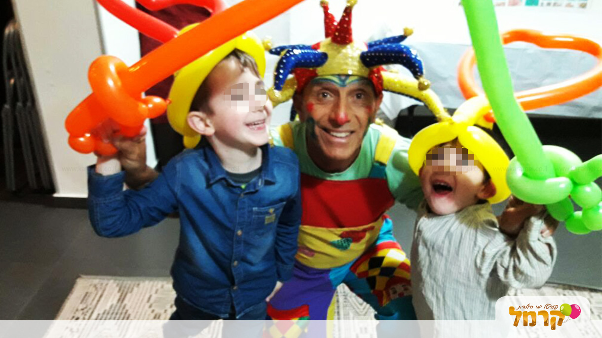 דני שובבני הליצן והקוסם - 073-7027562