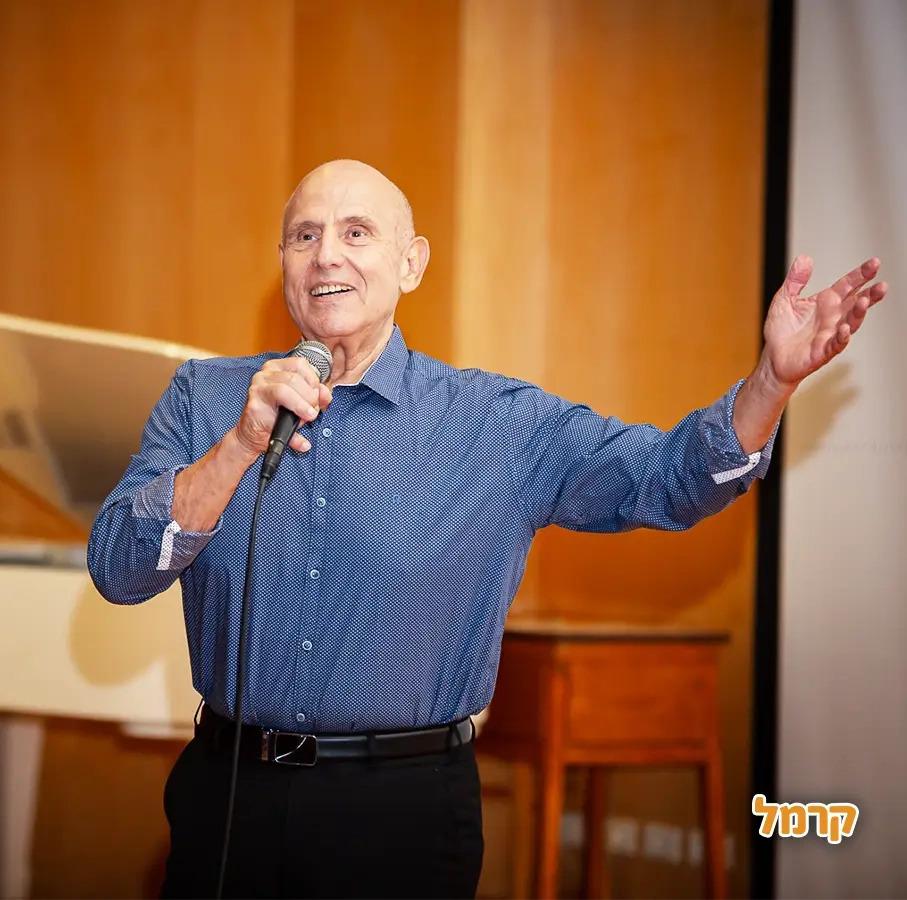 צביקה קרוכמל מרצה ומספר סיפורים - 073-7027134