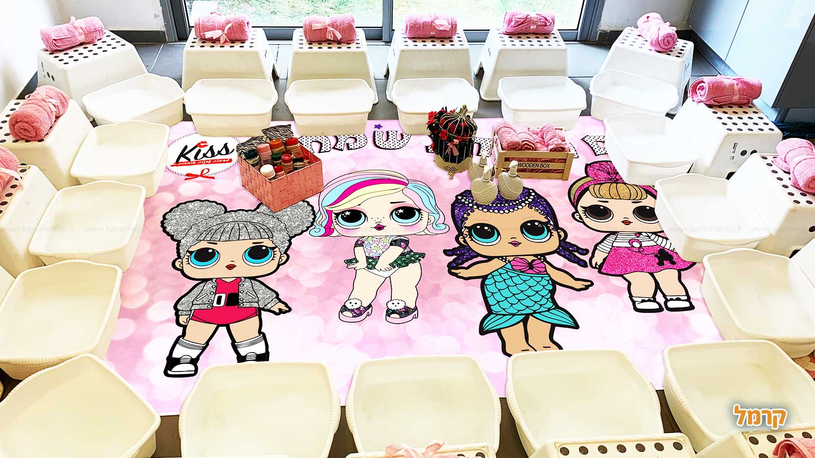 kiss הפעלות לבנות - חד קרן - 073-7829289