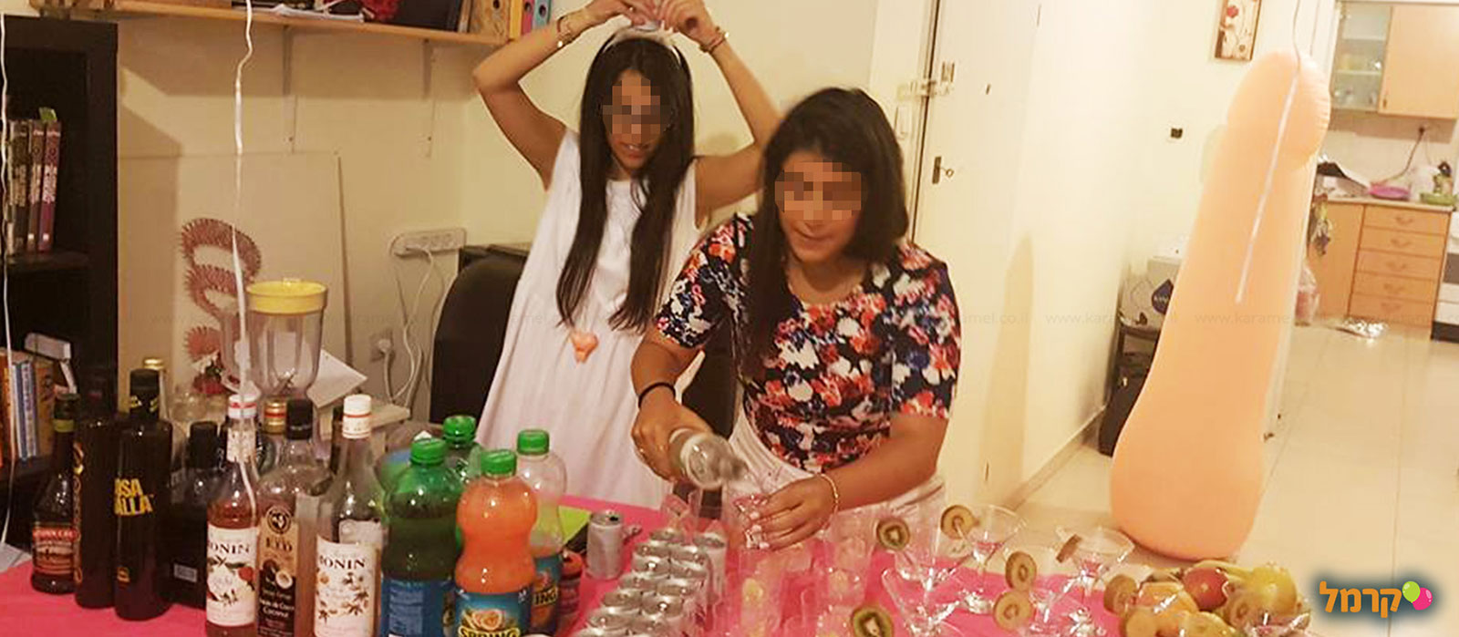 חגיגת קוקטיילים ומשחקי אלכוהול - 073-7025415