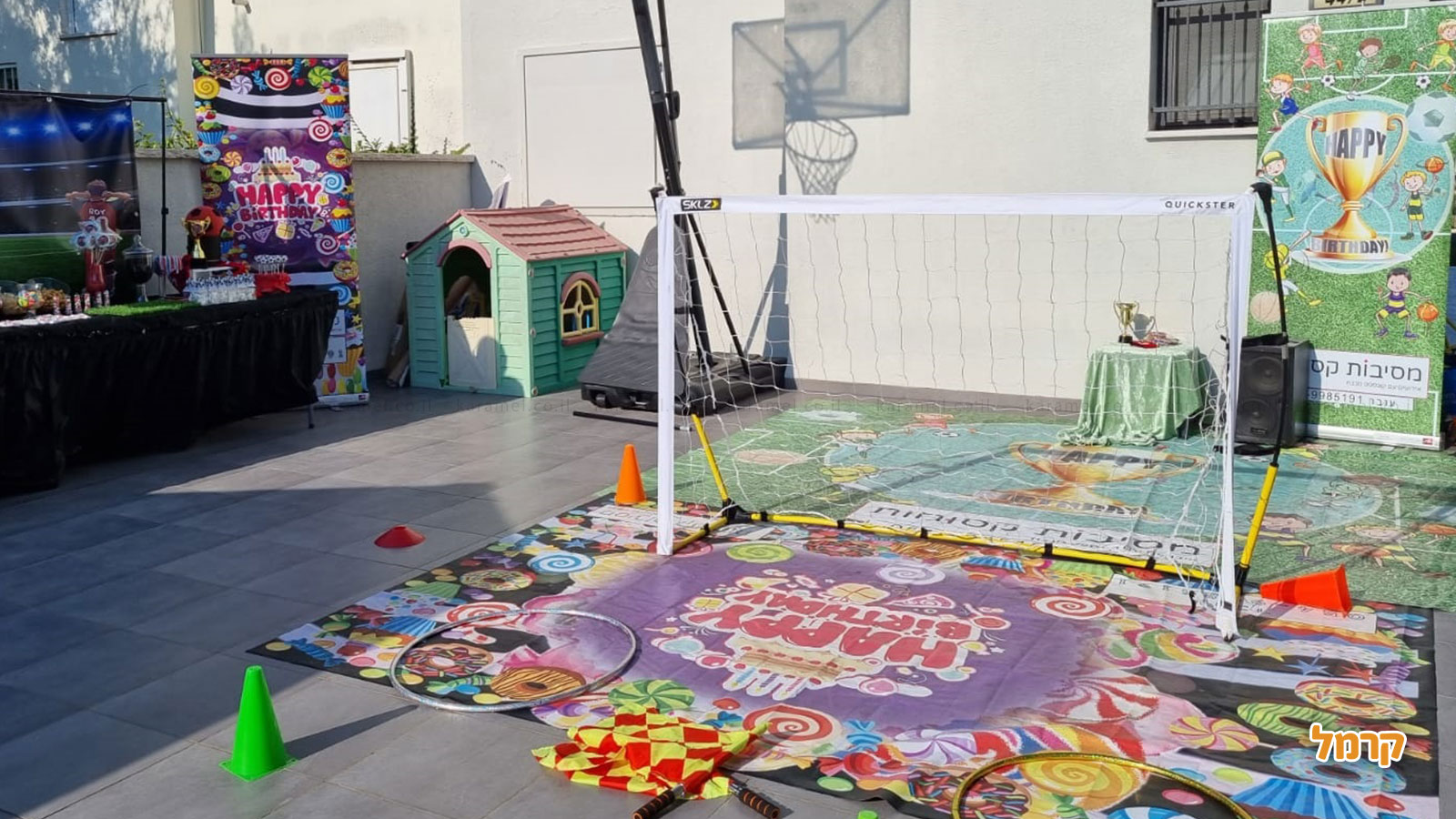 כדורגל עם שחקן מהליגה הלאומית - 073-7025439