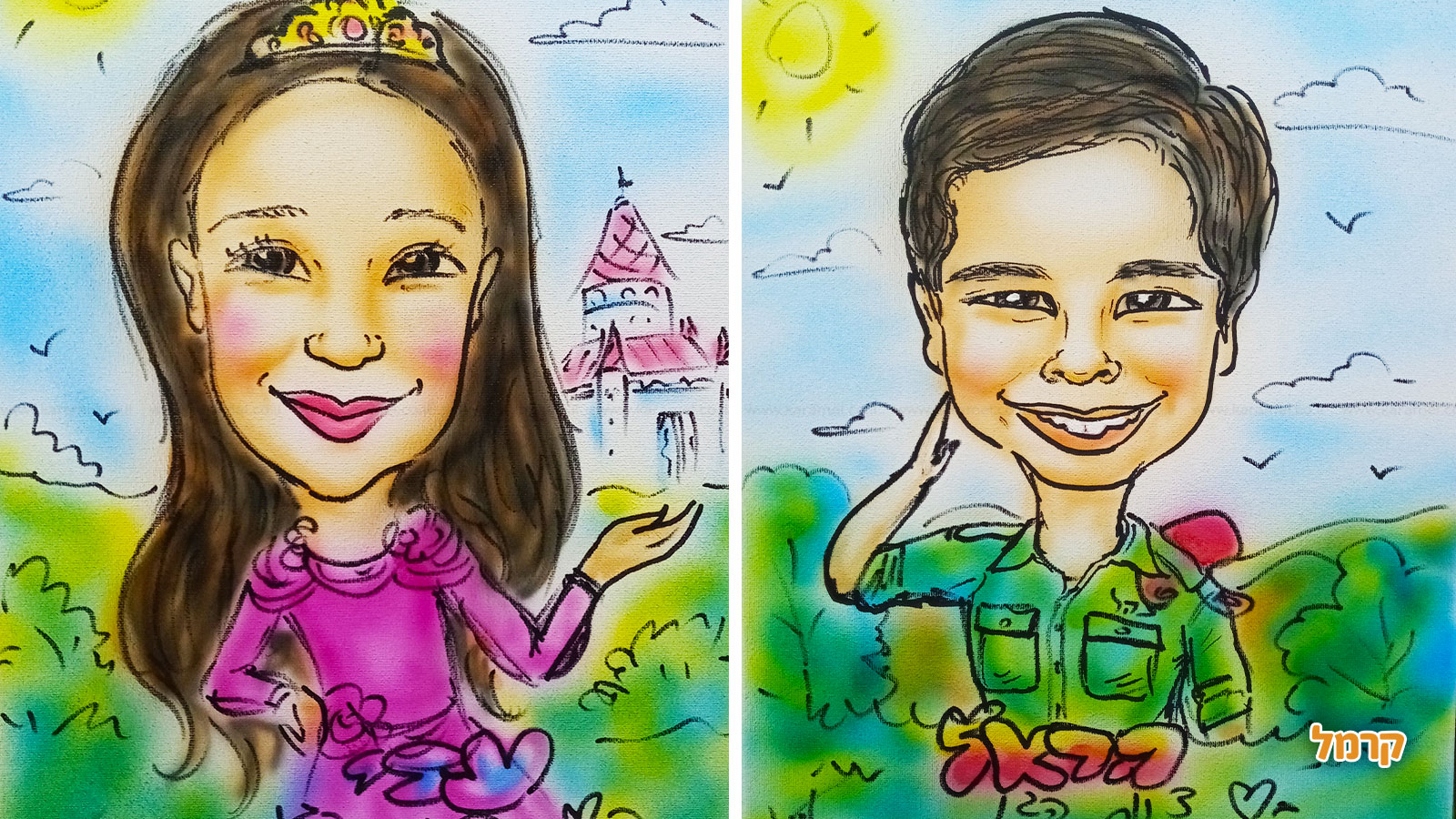 גנזי הקריקטוריסט חוויה לכל אירוע - 073-7592173