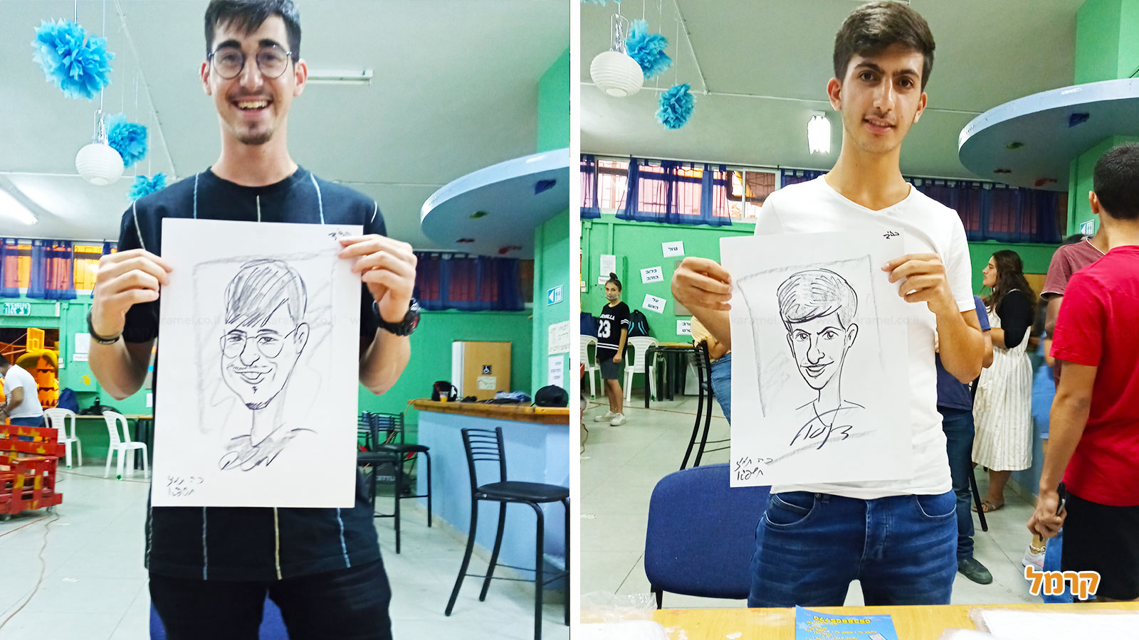 גנזי הקריקטוריסט חוויה לכל אירוע - 073-7592173