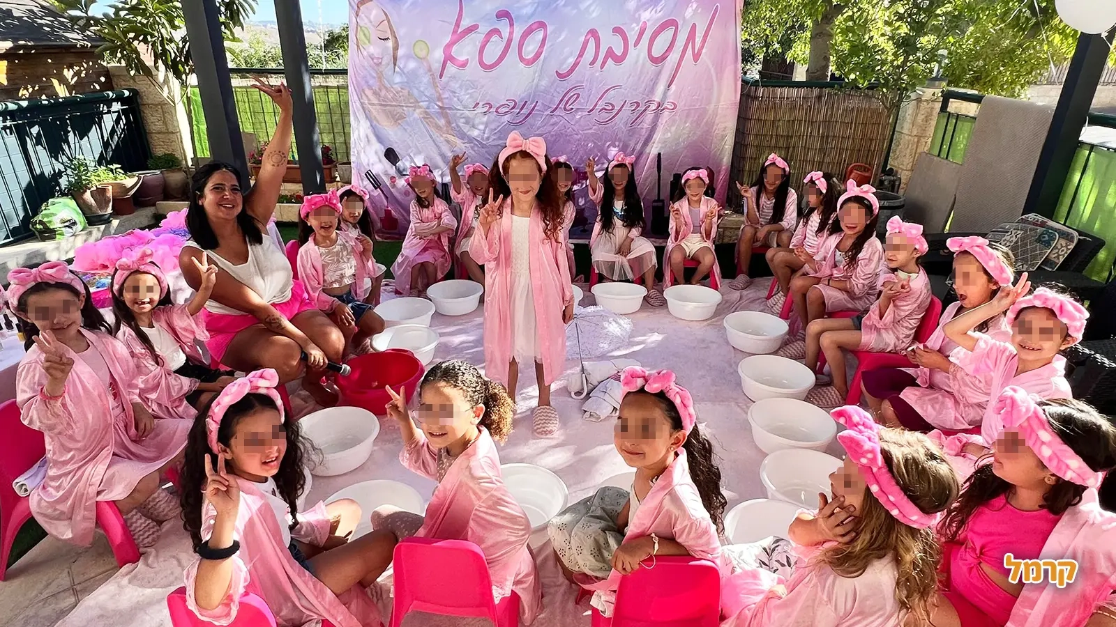 מסיבת ספא בקרנבל של נופרי - 073-7585452